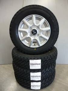 新品★145/80R12セット★軽トラック★軽バン・キャリー・エブリー・ハイゼット・ピクシス・サンバー★ブリヂストン★RD604★G