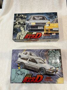 フジミ　頭文字D トレノとレビンの2台セット　未使用、未組立品