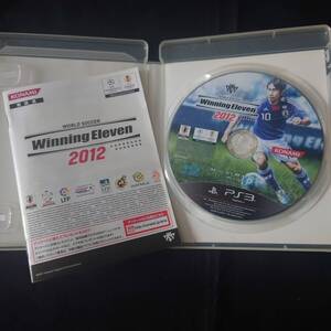 ウイニングイレブン2012　ウイイレ　プレイステーション3 PlayStation3 PS3 ゲームソフト用 ケース 説明書付き コナミ KONAMI 現状