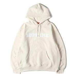 新品未開封 タグ付き Supreme シュプリーム パーカー XL 24SS カレッジロゴ スウェットパーカー ナチュラル【メンズ】 限定品