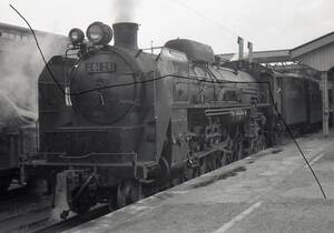 国鉄時代 蒸気機関車 SL 奥羽本線 東能代駅？大舘駅？　C61 C11 8620　計20枚　メール添付かCD-Rで