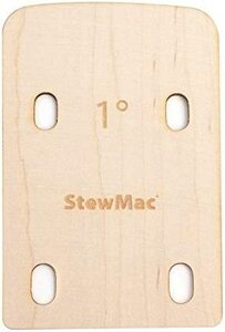 Stewmac ネック シム ベース用 １枚 1度