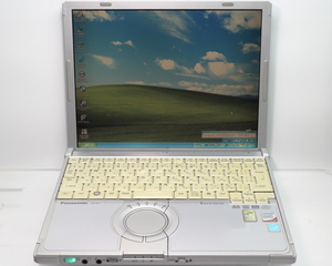 Panasonic Let’s note W7 マイレッツ倶楽部モデル CF-W7CWYAXP/Core2Duo U7700/3GBメモリ/HDD80GB/DVD/12.1TFT/WindowsXP Pro #0601