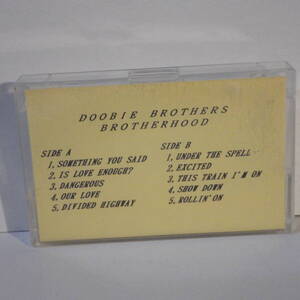 レア 見本 プロモ 動作未確認【カセットテープ】DOOBIE BROTHERS Brotherhood ドゥービー・ブラザーズ ブラザーフッド 【中古】