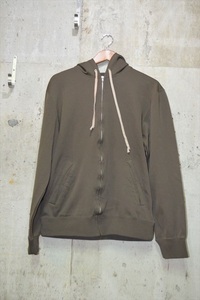 コムデ ギャルソン オムドゥ COMMEdesGARCONS HOMME DEUX　ポリエステル製品染め　縮絨　ジップ　パーカー　M　DG-T016　AD2020 IT0216