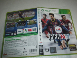 中古 XBOX360 ＦＩＦＡ１４ ワールドクラス サッカー 動作保証 同梱可 