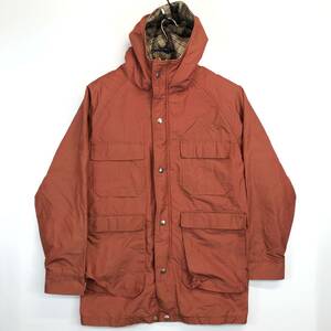 70s Woolrich ウールリッチ マウンテンパーカー 裏地チェック XSサイズ ヴィンテージ