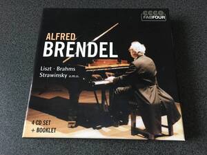 ★☆【4CD-BOX】ALFRED BRENDEL(Pf) アルフレッド・ブレンデル・プレイズ・リスト/ブラームス/ドヴォルザーク/ストラヴィンスキー☆★