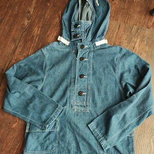 古着　THE REAL McCOYS/ザリアルマッコイズUS NAVY DENIM PARKA　アメカジ　デニムパーカー