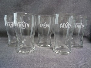 drink FANTA グラス5個セット　ファンタ