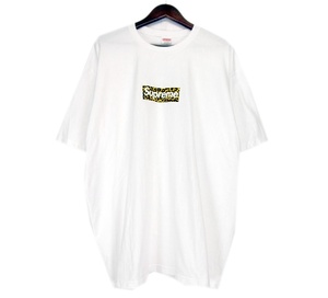 シュプリーム Supreme ■ 24SS 【 China Shanghai Box Logo Tee 】 上海限定 ボックス ロゴ プリント半袖 Tシャツ　h0982