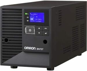 【検査整備済製品】オムロン(OMRON) ソーシアルソリューションズ BN75T 無停電電源装置 ラインインタラクティブ/750VA/680W/据置型