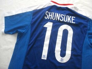 Jリーグオフィシャル 横浜Fマリノス コンフィットシャツS　#10SHUNSUKE中村俊輔