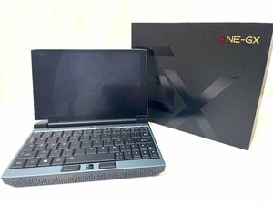 ★ ONE-NETBOOK ゲーミングノートPC ONEGX1J-G2L Intel Corei5-10210Y 8GB 256GB LTE 7型 ライトグリーン Windows10 HOME 中古★004308