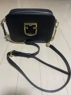 【値下げ!】FURLA フルラ　BRAVAブラーヴァ　ブラック　ショルダー