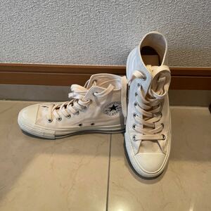 スニーカー 白 MHL コンバース　マーガレットハウエル　converse