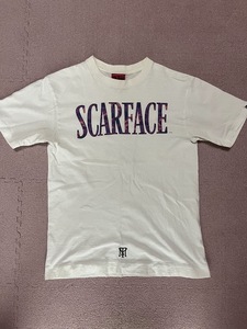 ★S★　OG Vintage NIGO BAPE × Scarface Tee　ベイプ　スカーフェイス　Tシャツ　半袖　ビンテージ　アル・パチーノ　color purple camo