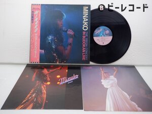 本田美奈子「Minako ザ・ヴァージン・コンサート In Budokan ライブ」LP（12インチ）/Eastworld(WTP-90386)/邦楽ポップス