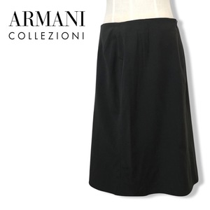 イタリア製★アルマーニ コレッツォーニ/ARMANI COLLEZIONI★レディース スカート 無地 グレー size 42 管:C:04