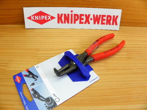 クニペックス 穴用スナップリングプライヤー 曲り φ19～60mm KNIPEX 4821-J21