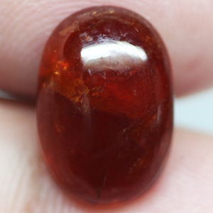 【天然スペサルタイト 8.26ct:9501】非加熱 ナミビア産 Natural Spessartite Garnet 満礬柘榴石 裸石 標本 鉱物 宝石 jewelry Namibia