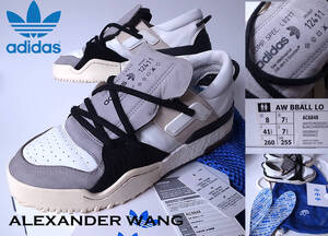 [美Used]adidas AW BBALL LO (US8/26cm)アレキサンダー ワンALEXANDER WANG Y-3 アディダス スニーカーYEEZY BOOST 25 27 28スタン スミス