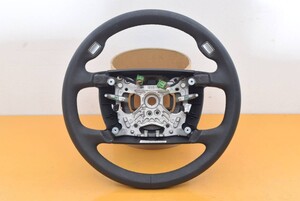 【希少品】BMW E65 E66 7シリーズ 後期 純正 革 ステアリング ハンドル 品番 4-395-E65-1 32346772155　