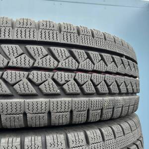 スーパーバリ山★送料無料★ 215/70R17.5 118/116L ブリヂストン W979 スタッドレス 6本セット★ 3