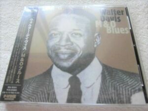 新品未開封 国内盤帯付 / Walter Davis / M&O Blues / P-VINE戦前ブルース名盤コレクション 全22曲ベスト 初回限定生産盤/PCD-20083/2011