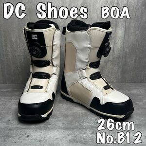 DC メンズ　スノーボード　ブーツ　BOA 26cm B12