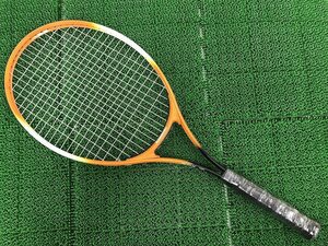 カワサキ Kawasaki KDX-18 硬式テニスラケット グリップサイズ不明 運動部 部活動 テニス大好き TENNISの魅力 オレンジ