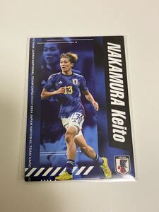 カルビー ポテトチップス サッカー日本代表チーム 2024 カード 中村敬斗 27