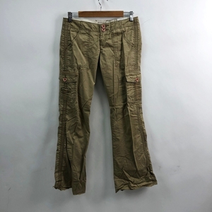 ◆お洒落な逸品◆Abercrombie & Fitch/アバクロンビー＆フィッチ コットンパンツ チノパン コットン100% ベージュ O メンズ K101 ｃ5699