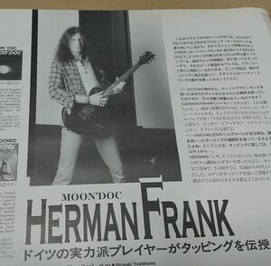 スコア ◆ Herman Frank/ハーマン・フランク(アクセプト) Poizon L.A.Guns ヴィニー・バーンズ リック・サヴェージ デフ・レパード