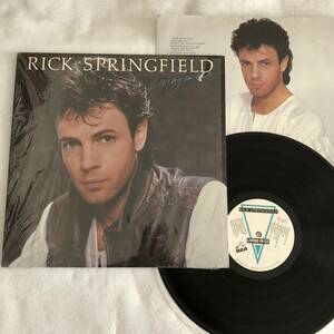 中古 US盤 レコード Rick Springfield Living In Oz リック・スプリングフィールド リビング・イン・OZ RCA AFLI-4660 