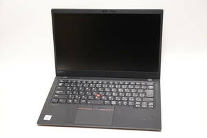 m703. Lenovo / ThinkPad X1 Carbon / 20UACTO1WW / Core i7-10610U / 16GBメモリ / SSDなし / 通電確認・ジャンク