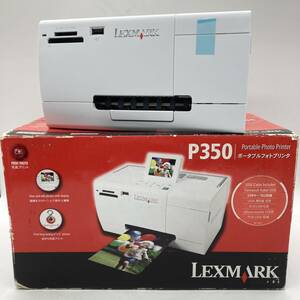 【未検品】LEXMARK ポータブルフォト プリンタ P350 /Y21694