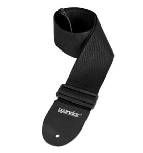 Warwick Nylon Bass Strap - Black, 80 mm Width