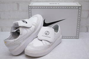 218【1円～】NIKE ナイキ PEACEMINUSONE ピースマイナスワン kwondo1 White G-DRAGON ジードラゴン コラボスニーカー 27.0cm タンポポ