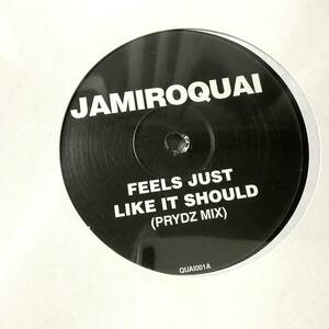 未使用 新品 Jamiroquai Feels Just Like It Should (Prydz Mix) ジャミロクワイ レコード UNPLAYED