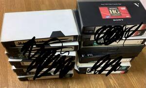 録画済VHSビデオテープ 上書き用に！！