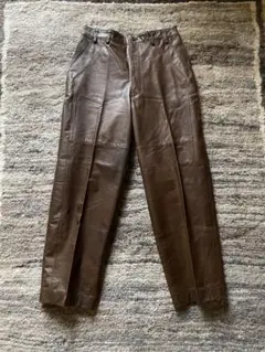 80s~90s leather pants "ART Glenhill"