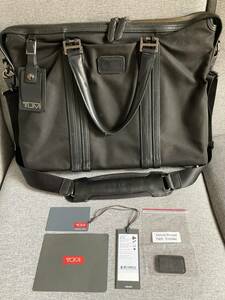 ★TUMI トゥミ ビジネスバッグ JARVIS スリムブリーフ 68415DE 日本限定 2WAY ショルダー ブリーフケース 黒ブラック ショルダーストラップ