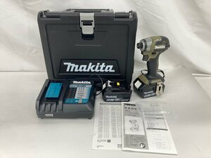 makita マキタ 充電式インパクトドライバ TD173D ケース・付属品付き 通電〇【CFBA8057】