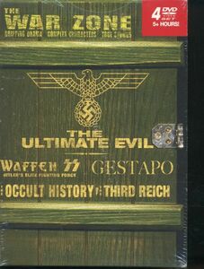 未開封4DVD War Zone THE ULTIMATE EVIL ゲシュタポ ナチス 第二次世界大戦 Waffen SS, Gestapo The Occult History of the Third Reich