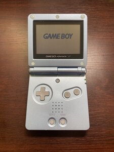 動作確認済 ゲームボーイアドバンスSP(AGS-001/パールブルー) 本体のみ GBASP 任天堂 Nintendo GAME BOY ADVANCE SP