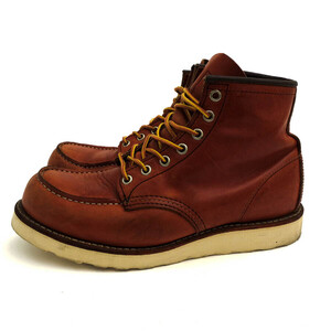 RED WING レッドウィング ワークブーツ 8875 6inch CLASSIC MOC TOE Oro-Russet Portage オロラセット ポーテージ 牛革 アイリッシュセッ