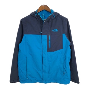 THE NORTH FACE ノースフェイス DRYVENT マウンテンパーカー アウトドア ブルー (メンズ M) 中古 古着 R0567