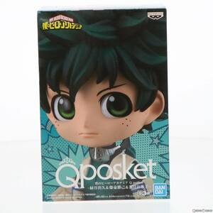 【中古】[FIG] 緑谷出久(みどりやいずく) 僕のヒーローアカデミア Q posket-緑谷出久&爆豪勝己&麗日お茶子- フィギュア プライズ(2639700)