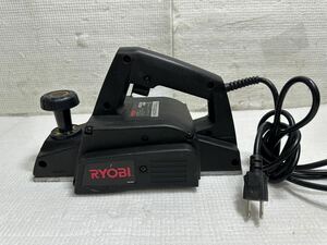 【RYOBI／リョービ】 電気カンナ L-82K かんな 木工 電気 電動 工具 大工道具 DIY ★ 動作品 現状品